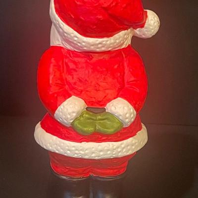 LOT::3 Christmas Figurines Santa and Mrs. Claus, Napco Ceramic Reindeer and Sleigh, Christmas Baby Figurines by Napcoware, Salt &...