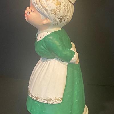 LOT::3 Christmas Figurines Santa and Mrs. Claus, Napco Ceramic Reindeer and Sleigh, Christmas Baby Figurines by Napcoware, Salt &...