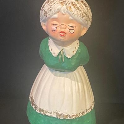 LOT::3 Christmas Figurines Santa and Mrs. Claus, Napco Ceramic Reindeer and Sleigh, Christmas Baby Figurines by Napcoware, Salt &...