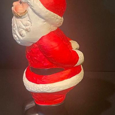 LOT::3 Christmas Figurines Santa and Mrs. Claus, Napco Ceramic Reindeer and Sleigh, Christmas Baby Figurines by Napcoware, Salt &...