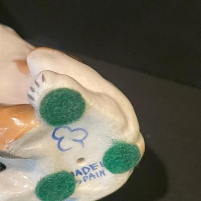 LOT::6 Pair of Adorable Hummels by Goebbel, Wedgewood Plate and Trinket Box, Ceramic Bear by Goebbel, and Porcelain Dogs Figurines