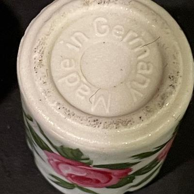 LOT:: 14 Pair of Vintage Elpa Alcobaca Bud Vases, Miniature Candle Holders, Beautiful Embroidered Shawls, and a charming Array of...