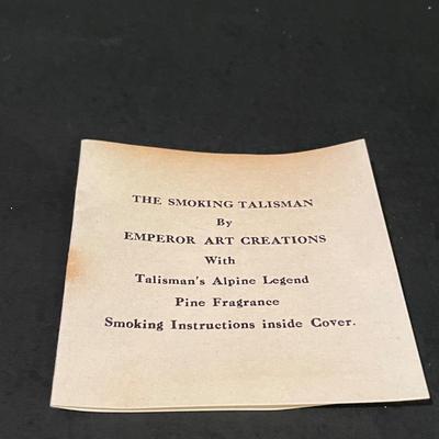 LOT::17 . Smoking Talisman Soldier, Charming Miniature Winter Scene Dioramas, and Musical Manager Scene