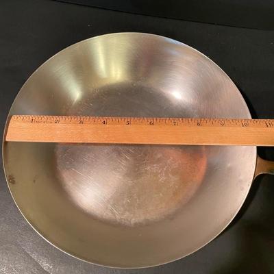 LOT 21: Copper Teapot, Large Hammered Copper Ladle, and Miscellaneous Copper Cookware (3 pc)