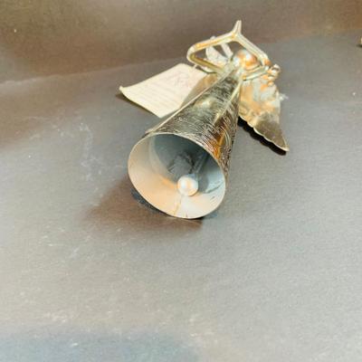 LOT 29: Angelic Collection of Figurines & Stain Glass Book- 2003 Demdaco Nancy Carter Angel, Precious Moments & more