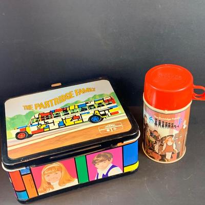 LOT 32: Come On Get Happy - It a Partridge Family Lunch Box with Thermos