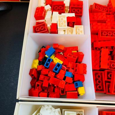 LOT 34: Three (3) Sets of Vintage Lego Building Blocks Kits