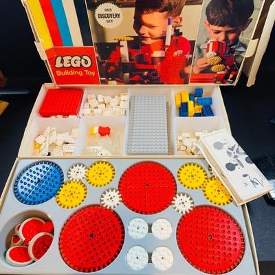 LOT 34: Three (3) Sets of Vintage Lego Building Blocks Kits