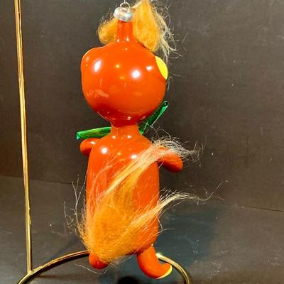LOT:36: DeCarlini Blown Glass Ornaments Including Duck, Bears, Santas, Raggedy Ann & Andy Snowmen and More