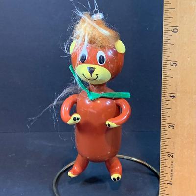 LOT:36: DeCarlini Blown Glass Ornaments Including Duck, Bears, Santas, Raggedy Ann & Andy Snowmen and More