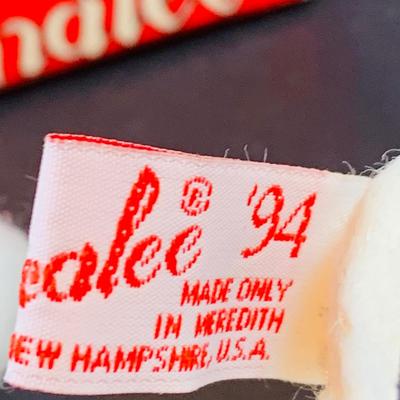 LOT:42: Vintage Christmas Decorations Including Annalee Snowman and Santa Head Ornaments, Light Up Singing Santa In Original Box, Ceramic...