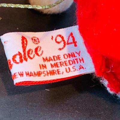 LOT:42: Vintage Christmas Decorations Including Annalee Snowman and Santa Head Ornaments, Light Up Singing Santa In Original Box, Ceramic...