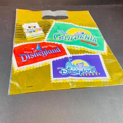 LOT43: Vintage Disney Collection Including Marx Plastic Figurines, Character Necklaces, Mickey Bag and Much More