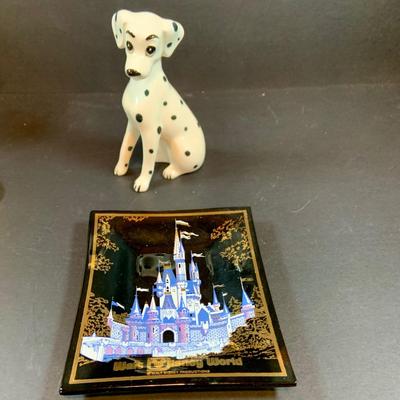 LOT 44: Vintage Disney Collection Including Plushes, Vinyl, Christmas Bulb, Ephemera and More