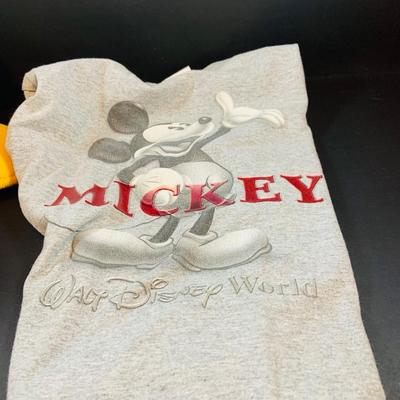 LOT 44: Vintage Disney Collection Including Plushes, Vinyl, Christmas Bulb, Ephemera and More