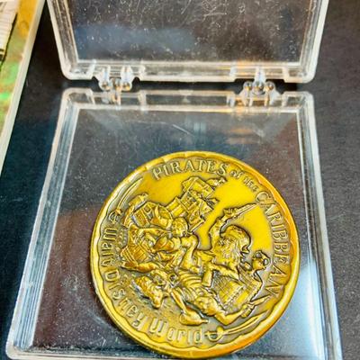 LOT 44: Vintage Disney Collection Including Plushes, Vinyl, Christmas Bulb, Ephemera and More