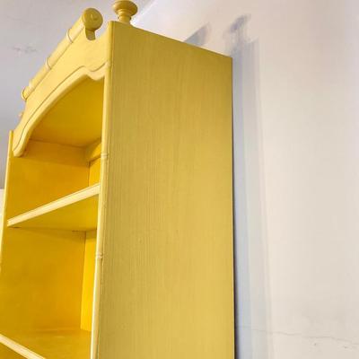 LOT 55: Vintage Six Piece Painted Wood with Micarta Laminate Top Bedroom Set and Table Lamp