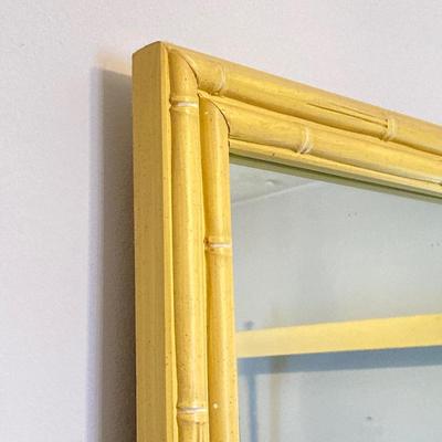 LOT 55: Vintage Six Piece Painted Wood with Micarta Laminate Top Bedroom Set and Table Lamp