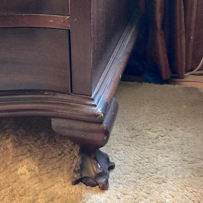 LOT 57: Vintage / Antique Mahogany Association, Inc. Maddox Tables "Mad-Ox" Secretary Desk