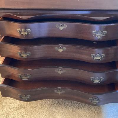 LOT 57: Vintage / Antique Mahogany Association, Inc. Maddox Tables "Mad-Ox" Secretary Desk