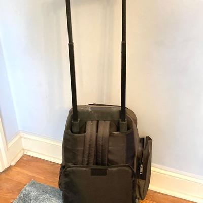LOT 60: Jeep Backpack, Vintage Military Flasks, Survival Tools and Essentials