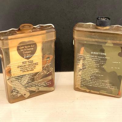 LOT 60: Jeep Backpack, Vintage Military Flasks, Survival Tools and Essentials