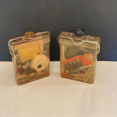 LOT 60: Jeep Backpack, Vintage Military Flasks, Survival Tools and Essentials