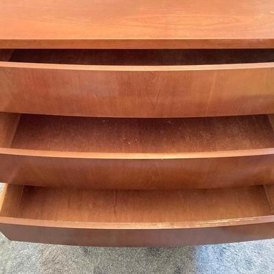 LOT 63: MCM Bassett Furniture Industries, Inc. Cherrywood Dresser / Chest