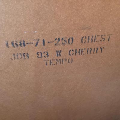 LOT 63: MCM Bassett Furniture Industries, Inc. Cherrywood Dresser / Chest