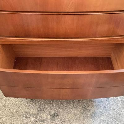 LOT 63: MCM Bassett Furniture Industries, Inc. Cherrywood Dresser / Chest