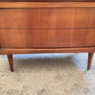 LOT 63: MCM Bassett Furniture Industries, Inc. Cherrywood Dresser / Chest