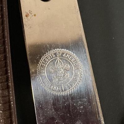 LOT 64: Boy Scout Collection, Radio Lantern in Original Box, Military Storage Boxes and More