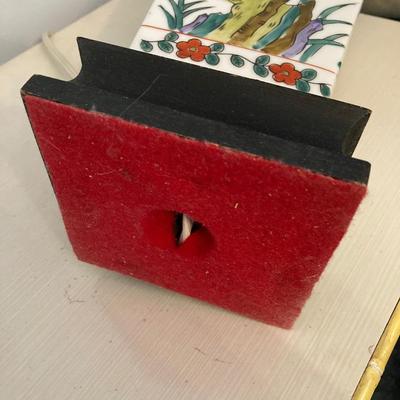 LOT 69: Pair of Beautiful Decorative Table Lamps