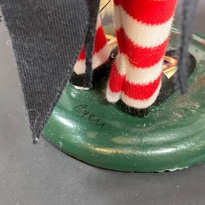 LOT 72: Byers' Choice Ltd Halloween Witch, Halloween Black Cat and Hand Made Witch