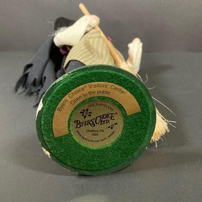 LOT 72: Byers' Choice Ltd Halloween Witch, Halloween Black Cat and Hand Made Witch