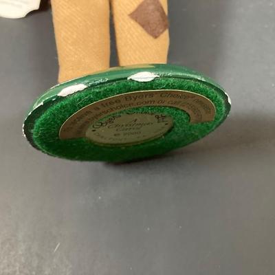 LOT 74: Vintage Byers' Choice Ltd - Bob Cratchit & Tiny Tim, The Skaters and The Carolers