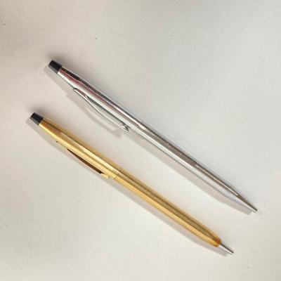 LOT 79: Pen Collection - Cross, Parker, John Wanamaker, Refills and Greek Letter Opener