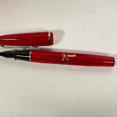 LOT 79: Pen Collection - Cross, Parker, John Wanamaker, Refills and Greek Letter Opener