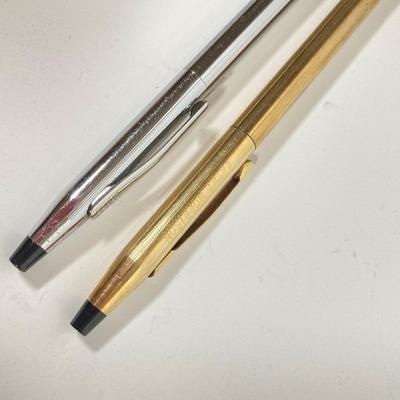 LOT 79: Pen Collection - Cross, Parker, John Wanamaker, Refills and Greek Letter Opener