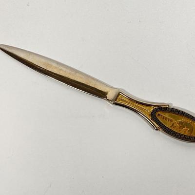 LOT 79: Pen Collection - Cross, Parker, John Wanamaker, Refills and Greek Letter Opener