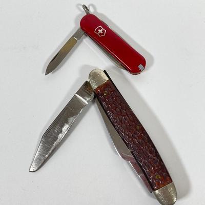 LOT 80: Gerber 13 inch Folding Saw, Swiss Brand Army Knife and Kutmaster Folding Knife