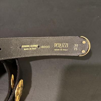 LOT 86: Vintage Fashion Accessories Including Italian Leather and Other Belts, Bags, Scarfs and More