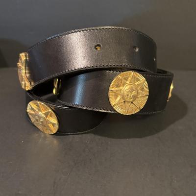 LOT 86: Vintage Fashion Accessories Including Italian Leather and Other Belts, Bags, Scarfs and More