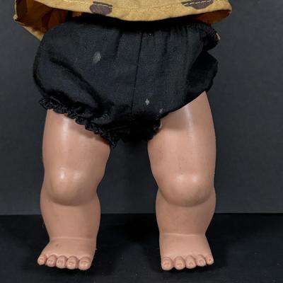 LOT 87: Vintage Toy Collection Pebbles Doll, Doll Cloths, Peter Rabbit Plush and More