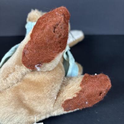 LOT 87: Vintage Toy Collection Pebbles Doll, Doll Cloths, Peter Rabbit Plush and More