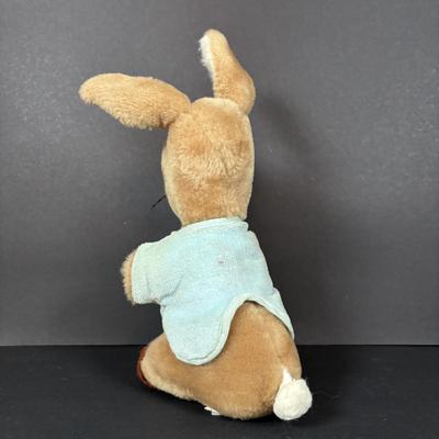 LOT 87: Vintage Toy Collection Pebbles Doll, Doll Cloths, Peter Rabbit Plush and More