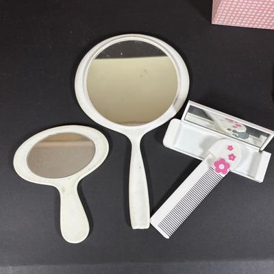 LOT 87: Vintage Toy Collection Pebbles Doll, Doll Cloths, Peter Rabbit Plush and More