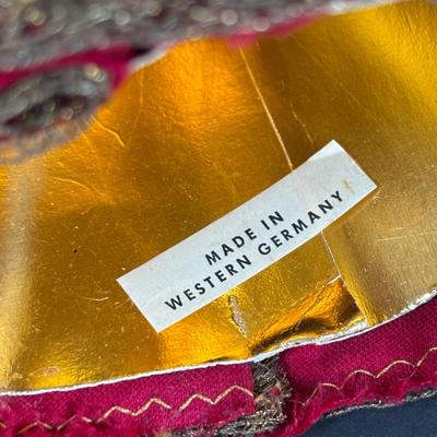 LOT 94: Vintage Glass Christmas Bulbs in Original Boxes,Plastic Beads and Porcelain Faced Angel Tree Topper