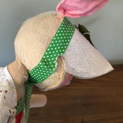 LOT 97: Sping is in the Air Collection of Easter Decor Featuring a Large Annalee Easter Bunny, Ceramic Bunnies and Duck, Eggs, and...