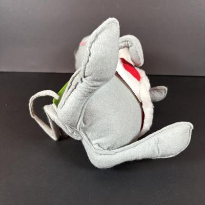 LOT 98: Large Sitting Annalee Santa with Bag and Santa Mouse